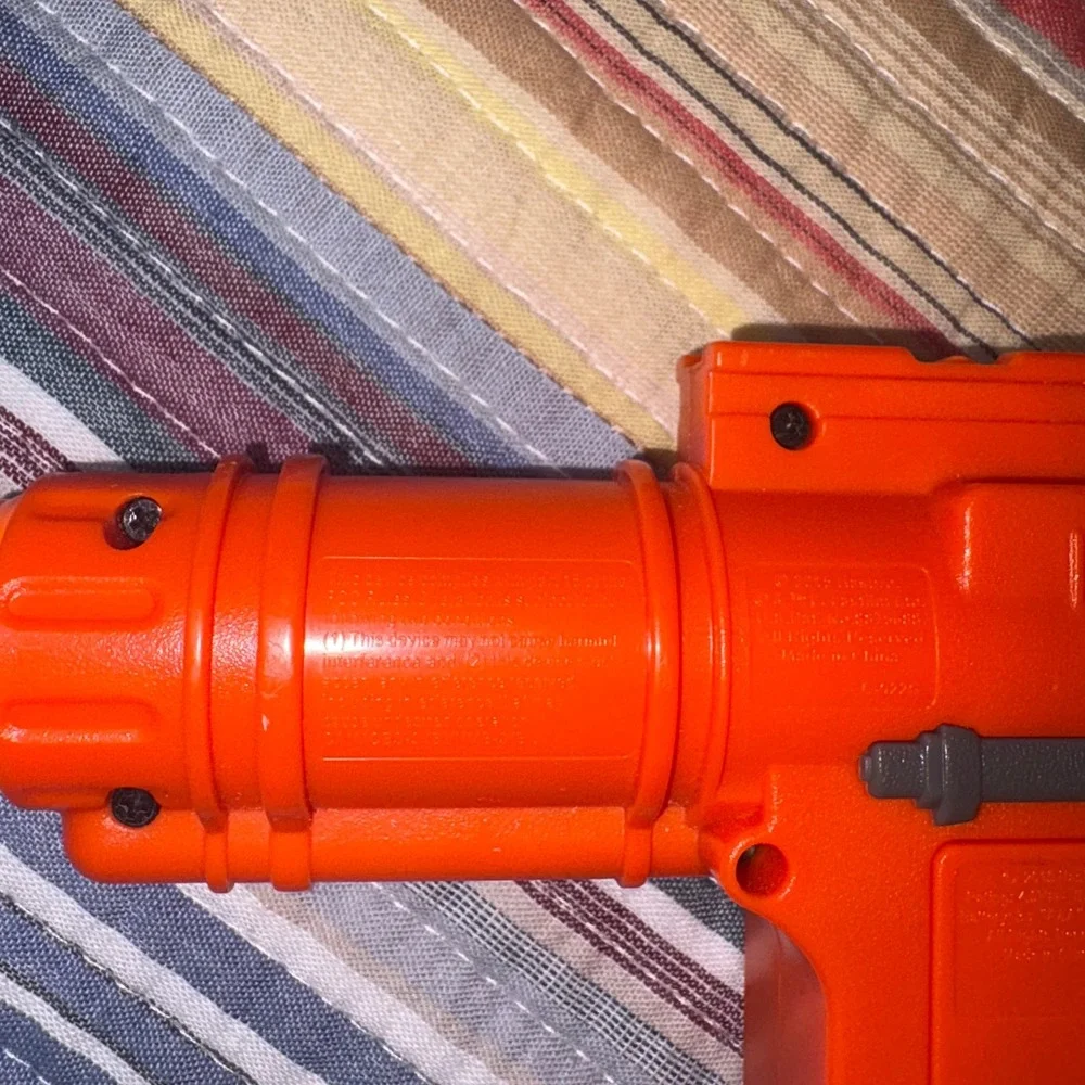 Star Wars Han Solo DL-44 Blaster Hasbro Electronic Toy Orange Grey C-022G